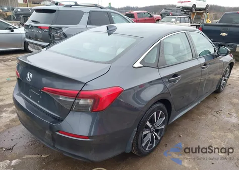 2022 Honda Civic Ex z USA, uszkodzony, nr VIN 2HGFE1F73NH311156